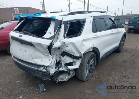 2022 Ford Explorer Xlt z USA, uszkodzony, nr VIN 1FMSK8DH5NGA23091